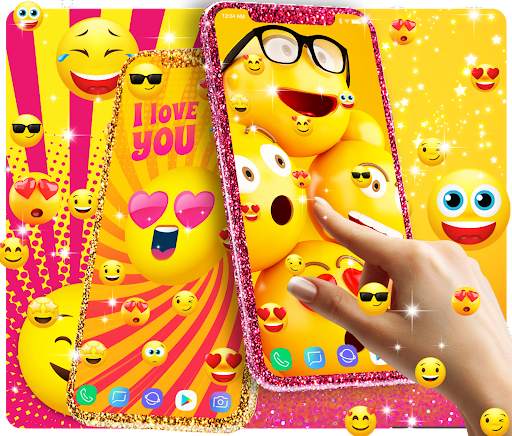 Funny smiley emoji wallpapers screenshot 2