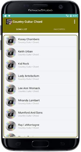 Country Guitar Chords - Offline screenshot 5