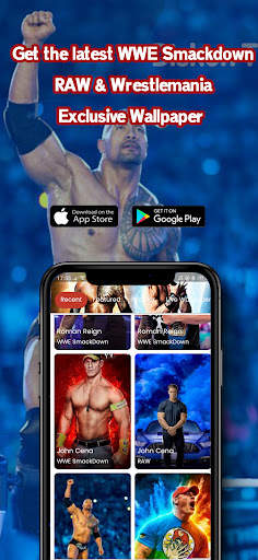 WWE SmackDown & RAW Wallpaper स्क्रीनशॉट 1