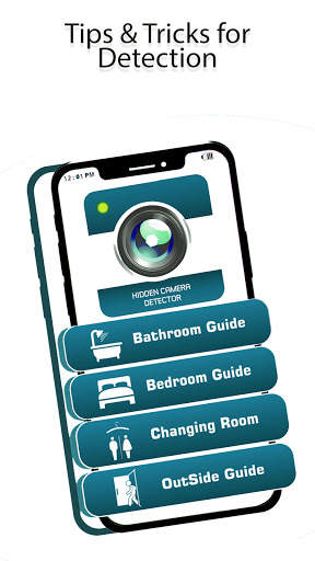 Hidden camera detector: IR spy camera finder 2021 screenshot 4