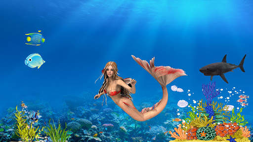 Mermaid Princess Adventure Sim: Mermaid games 2020 screenshot 2