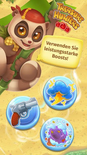 Treasure hunters match-3 screenshot 4