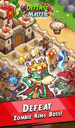Defense Master: Merge Heros VS Zombies Kingdom screenshot 2