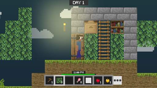 Stickman vs Multicraft: Noob Survival screenshot 1