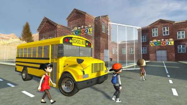 Crazy School Bus Transport Sim screenshot 12