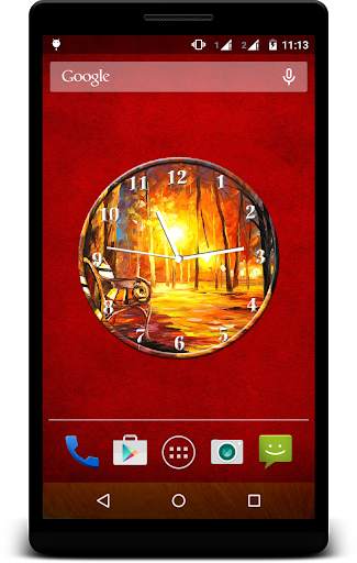 Art Clock Live Wallpaper screenshot 5
