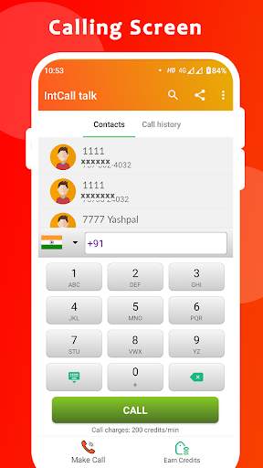 IntCall talk screenshot 1