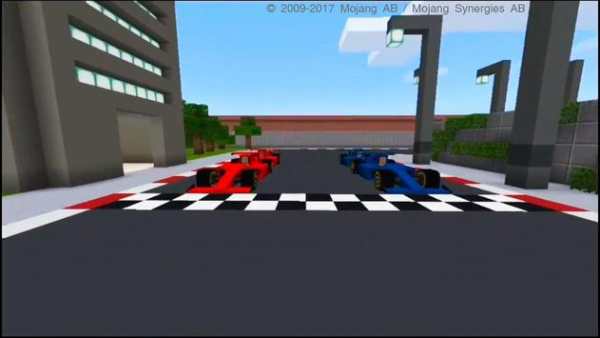 Block Gears Minecraft Racing Map screenshot 2
