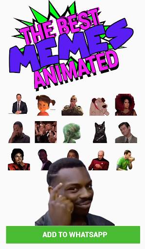 🤩 Animated Stickers for WhatsApp - WAStickerApps screenshot 4