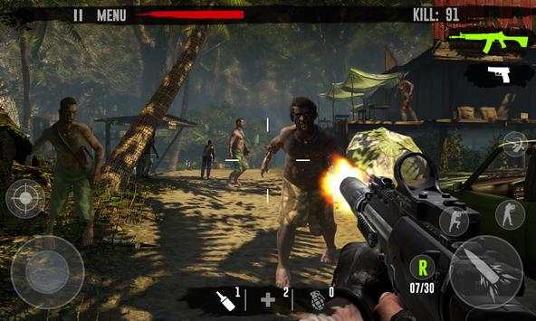 Zombie Shooter Hunt For Zombie 3D screenshot 3