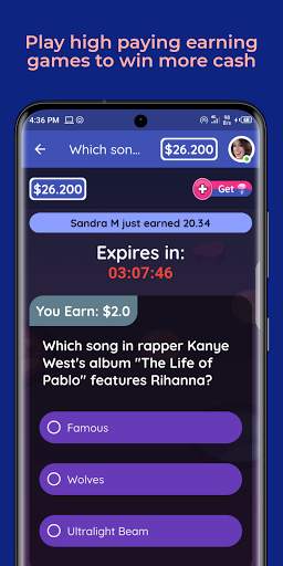 Classic Quiz–Earn Money Playing Games Test Your IQ скриншот 3