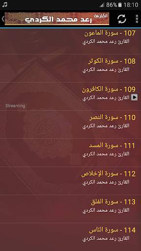 رعد محمد الكردي القران الكريم screenshot 4