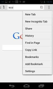 Web Browser for Android screenshot 2