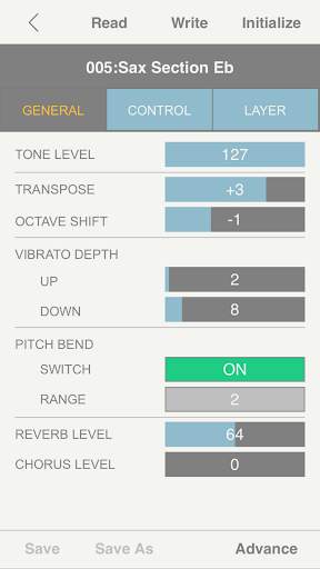 Aerophone Editor screenshot 2