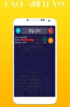 Wifi Password Hack Simulated screenshot 2