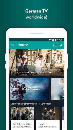 YouTV german TV in your pocket screenshot 1