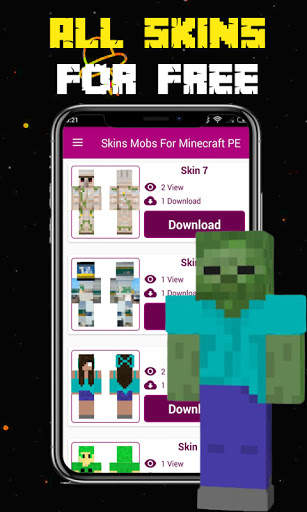 Mobs Skin Pack For Minecraft PE screenshot 5
