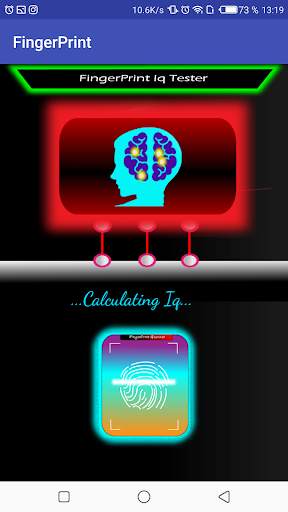 FingerPrint IQ Test (PRANK) screenshot 1