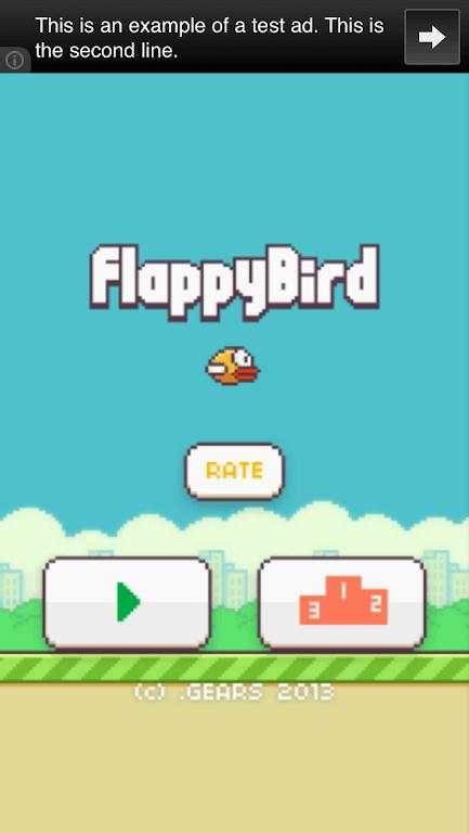 Flappy Bird screenshot 1