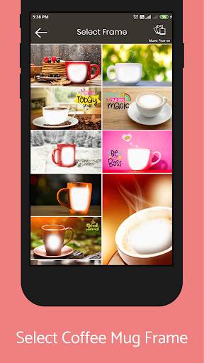 Coffee Mug Photo Frames screenshot 3