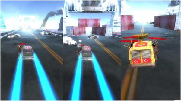 Zombi Carretera Conflicto 3d screenshot 2