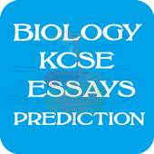 BIOLOGY ESSAYS KCSE 2020 PREDICTION 3.3.3