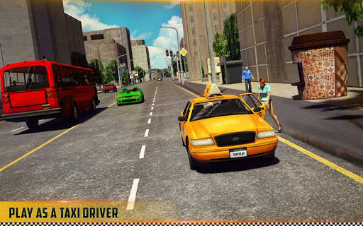HQ Taxi Driving 3D screenshot 13