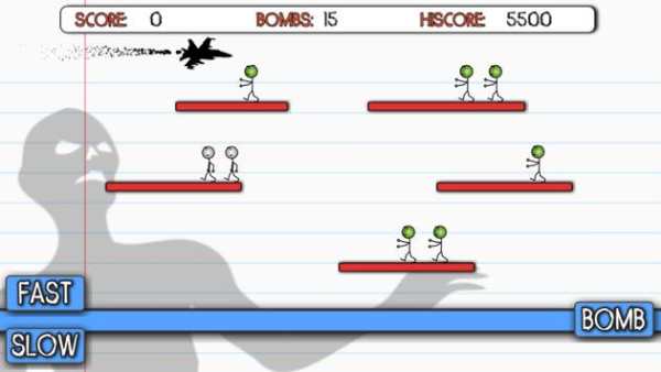 Stick Man Zombie Bomber screenshot 3
