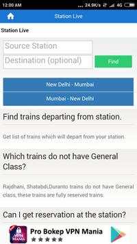 PNR Status live running ticket book screenshot 1