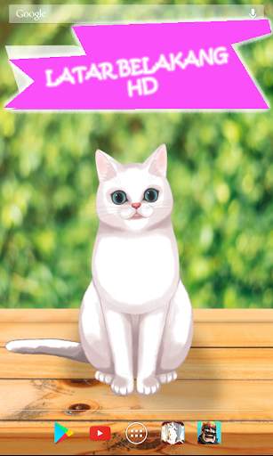 Kucing 3D Lucu Live Wallpaper screenshot 3
