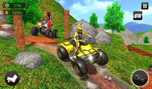Quad Bike Offroad Driving Stunts screenshot 11