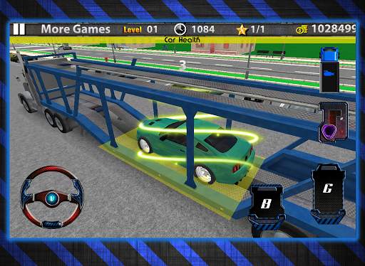 Car Transporter Truck Drive 3D screenshot 5