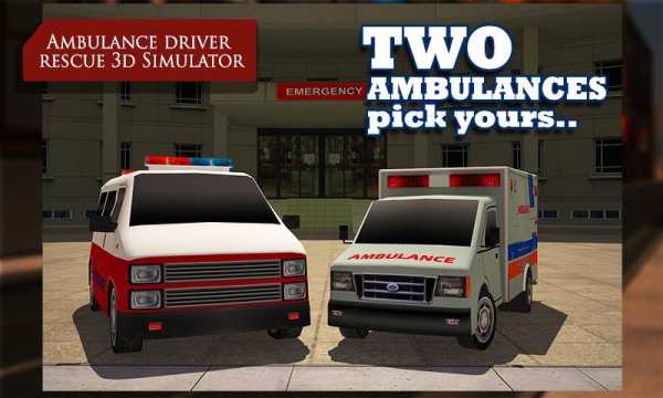 Ambulance Driver Rescue 3D Sim screenshot 5