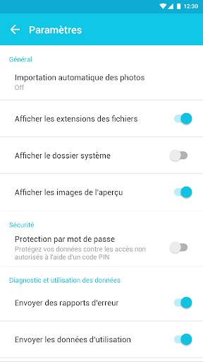 IONOS HiDrive screenshot 6