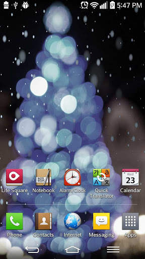 Christmas live wallpaper screenshot 1