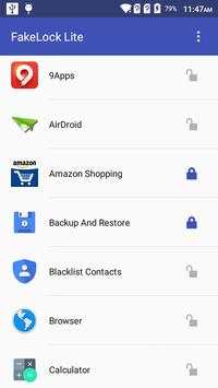 FakeLock Lite screenshot 2