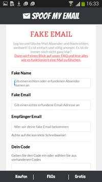 Spoof Email screenshot 1