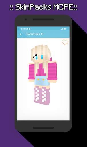 1000  SkinPacks Barbie for Minecraft screenshot 7