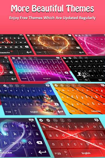 New Fancy keyboard Fast typing emoji 2019 screenshot 3