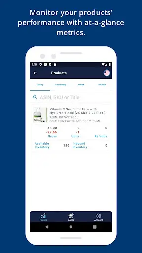 Helium 10 Mobile скриншот 2