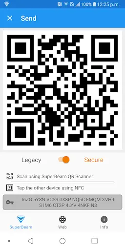 SuperBeam | WiFi Direct Share скриншот 4