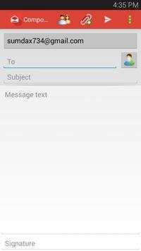 Sync Gmail - Android App screenshot 3