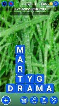 Word Puzzle cross word game screenshot 1