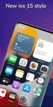 Launcher iOS 15 screenshot 1