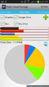 Multi Cloud Storage Prototype! screenshot 1