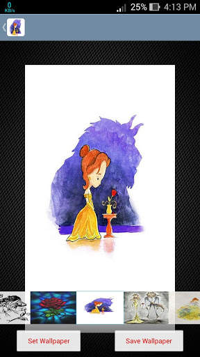 HD Beauty Beast Wallpaper 4 تصوير الشاشة