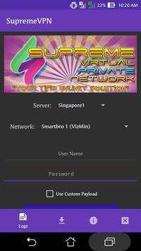 Supreme VPN screenshot 1