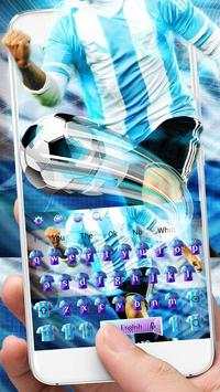 Sepak Bola Piala Dunia Keyboard Tema screenshot 1