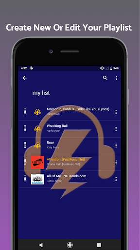 Bolt Player - Mp3 Player, Audio Player 3 تصوير الشاشة
