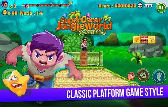 Super Oscar Jungle World Adventure скриншот 2
